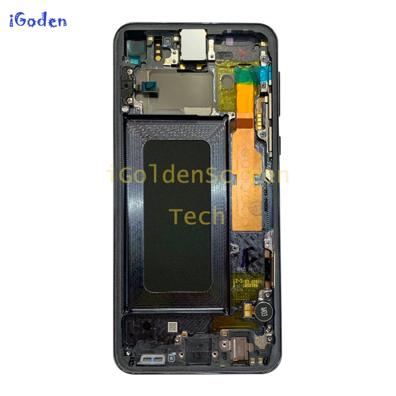 Для samsung Galaxy S10 e lcd G970F/DS G970U G970W SM-G9700 дисплей с рамкой сенсорный экран дигитайзер для samsung S10e lcd