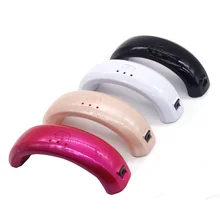 New Arrive 9W Mini LED UV Lamp For Curing Nail Gel Polish Nail Dryer Lamp For Nails Art Tools 10s 30s 60s