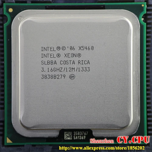 Процессор Intel Xeon X5460 3,16 ГГц/12 м/1333 близкий к LGA771 Core 2 Quad Q9750 cpu работает на материнской плате LGA 775 2 штуки бесплатно