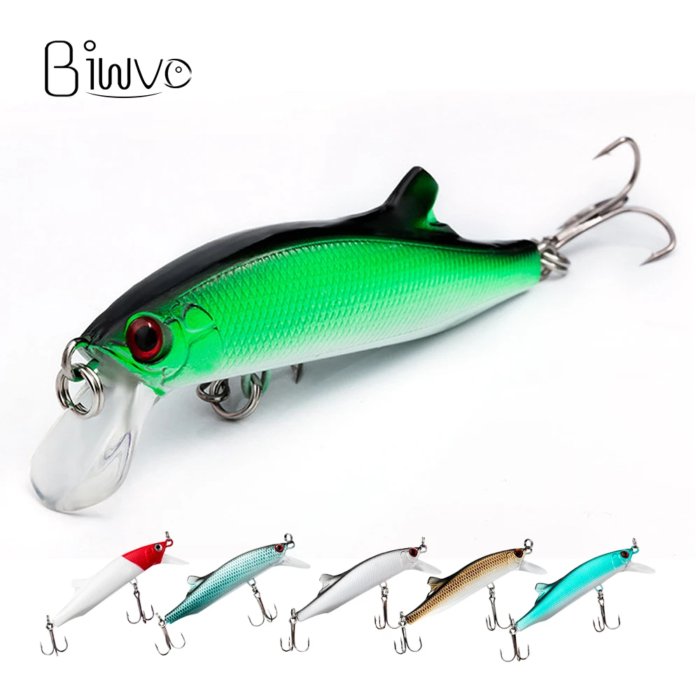 Biwvo Minnow Воблер для рыболовной наживки зимний рыболовный воблер Кривошип