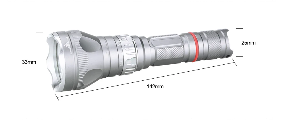 Led Diving Flashlight (4)