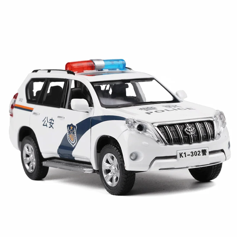 Точная имитация эксклюзивный Diecasts& Toy Vehicles: Украшения для автомобиля Shenghui TOYOTA Land Cruiser Prado SUV 1:32 литая под давлением модель автомобиля