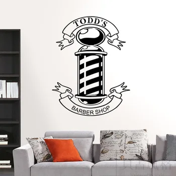 

DIYWS Barber Shop Home Decor Scissors Brush Comb Barber Shop Tools Hair Salon Mural Art Wall Decal Shop Decoration