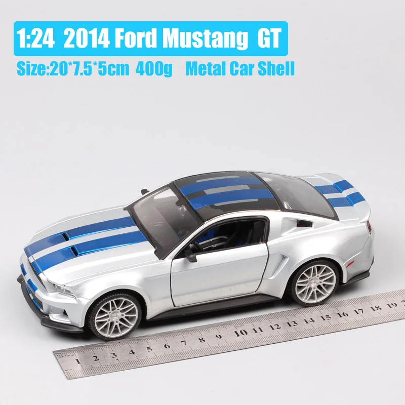 1:24 Maisto Ford Mustang GT мышечные гоночные автомобили Shelby GT500 модели весов Diecasts& Toy Vehicles Replicas Автомобильные Игрушки для мальчиков