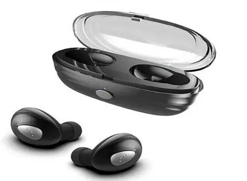 K3 TWS наушники-вкладыши Беспроводные спортивные bluetooth-наушники мини-наушник 3D стерео наушники HIFI Водонепроницаемая гарнитура для IOS Android телефонов - Цвет: Черный