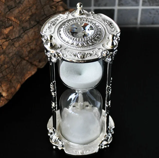 

Creative Hourglass Count Down Timer Desk Clock Ampulheta Home Decor Study Living Room Decorations Hourglass Sand Timer LFB896