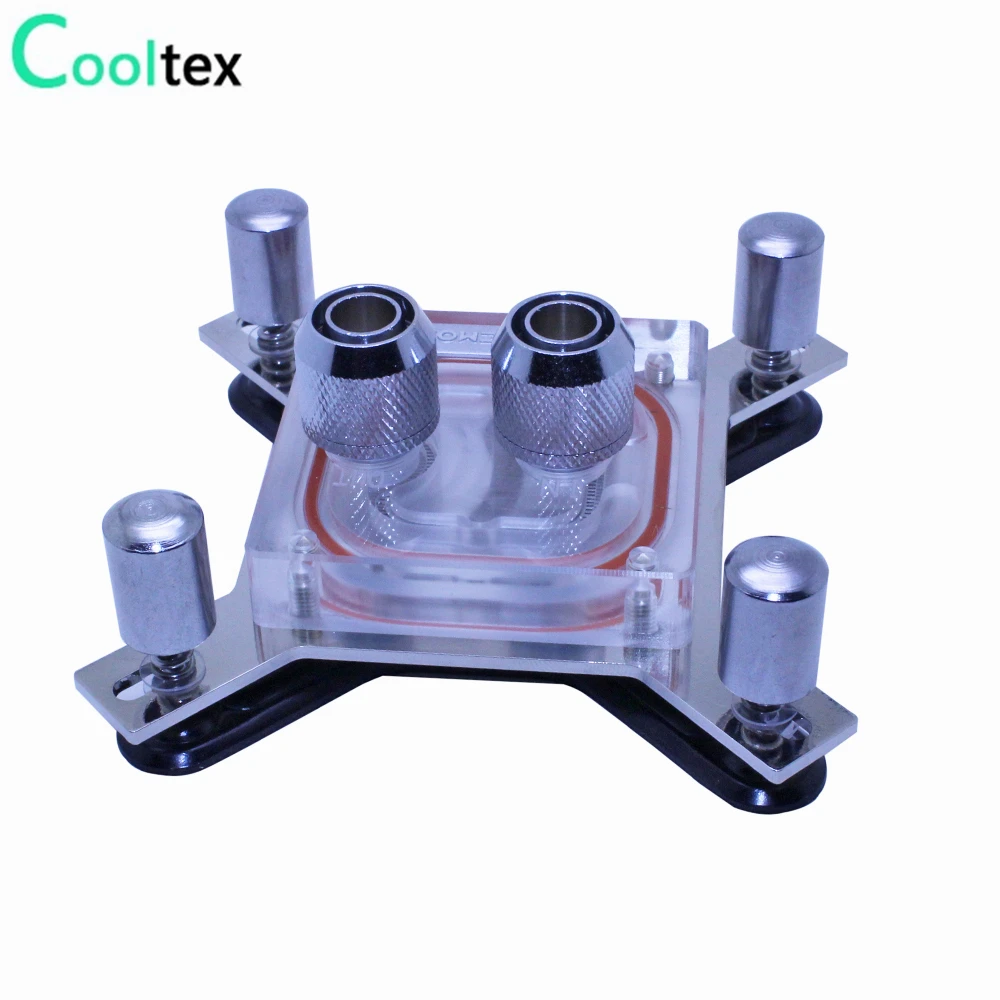 DIY كتلة مياه التبريد Waterblock المبرد watercooled كتلة برودة للكمبيوتر إنتل LGA 775/115x/1366/ 2011X99X79 DIY كتلة مياه التبريد Waterblock المبرد watercooled كتلة برودة للكمبيوتر إنتل LGA 775/115x/1366/ 2011X99X79