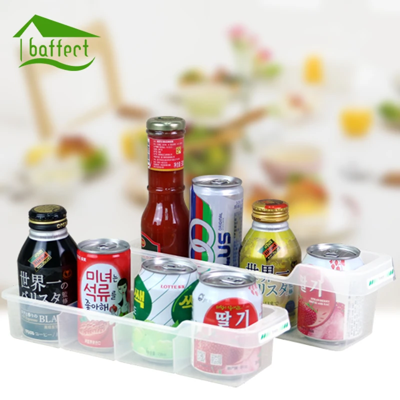 Beer Soda Can Food Storage Box Kitchen Fridge Drink Bottle Holder