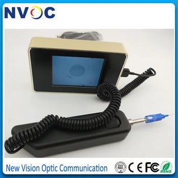 

Free Shipping Handhold 400X Fiber Optic End Face Inspector Microscope with 2.5mm&1.25mm Adapter For Fiber End-Face Inspection