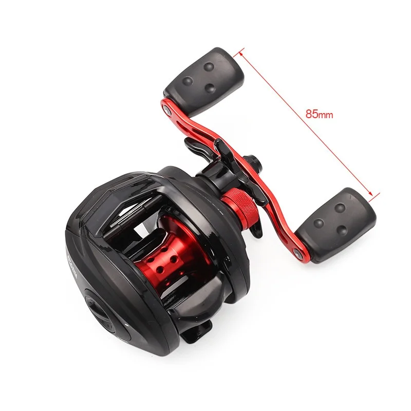 Hot Sale Winter Fishing Reel Abu Garcia Baitcasting Black Water Drop Wheel Right Hand Trolling Reels 4+1BB 6.4:1