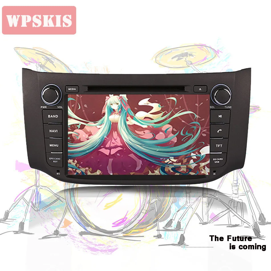 4 Гб + 64 ГБ для Nissan Sentra Sylphy B17 2012 2017 автомобильный dvd gps navi a/v система встроенный wifi BT