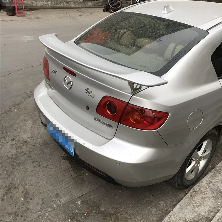 Спойлер для Mazda 3, 2006-2013, Мазда 3, RX8, спойлер, АБС-пластик, материал, заднее крыло, цветной задний спойлер