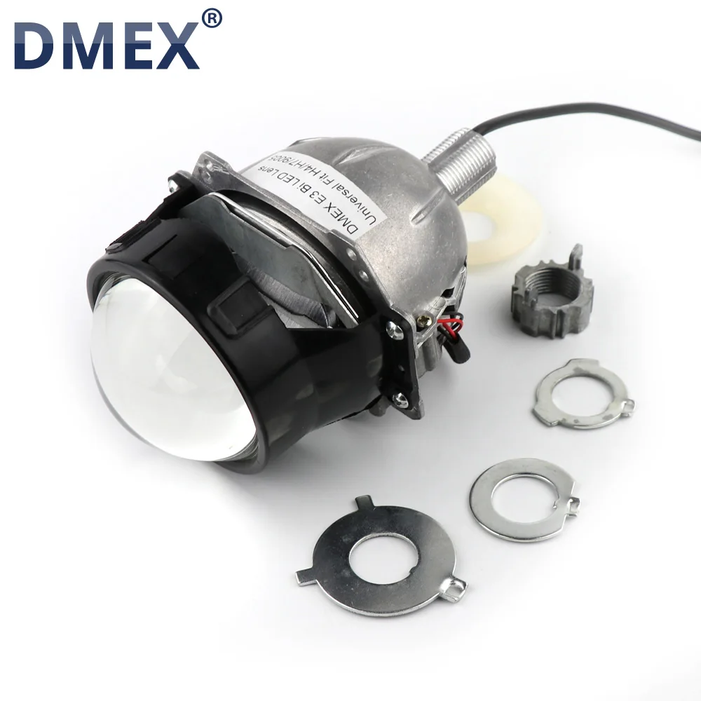 DMEX 3 0 дюйма E3 Bi светодиодный объектив проектора передовая фара Universial fit H4/H7/9005/9006 30