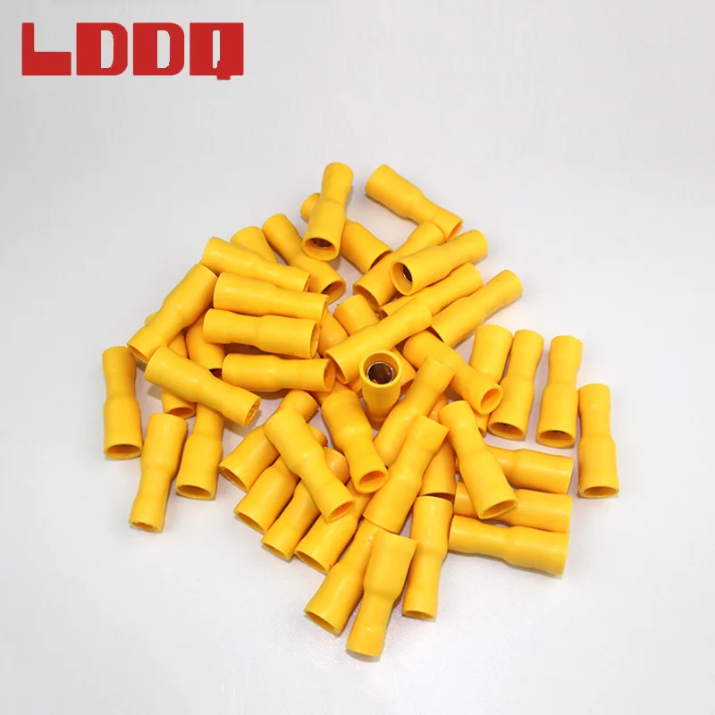 LDDQ 100 шт. гнездовой Обжимной наконечник для стыковой обжима полностью