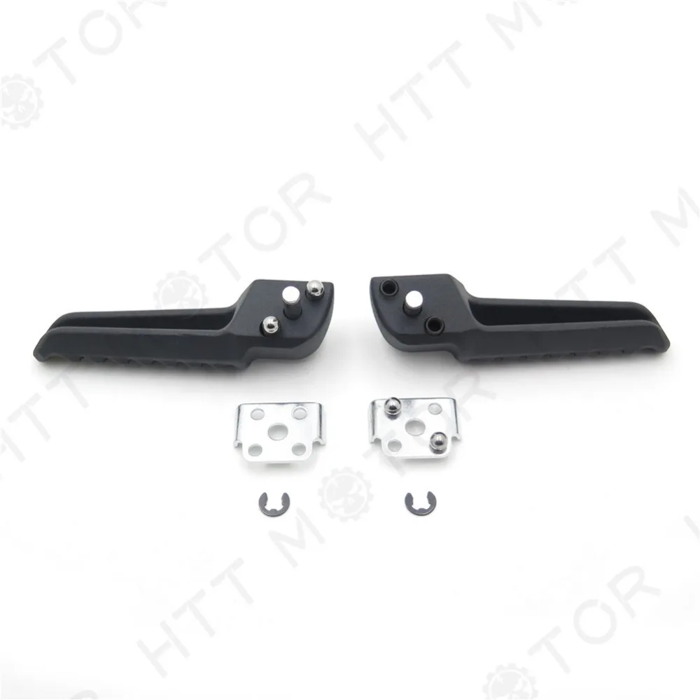 

Aftermarket free shipping motorcycle parts Black Rear Foot Pegs Footrest Fit For Kawasaki Zx6R Zx10R Zx-6R Zx-10R