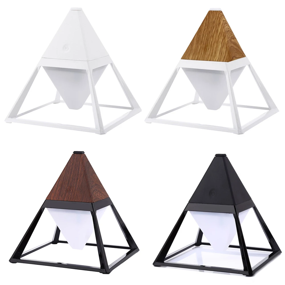 Gxdiffuser AC 100 240 В 4 Вт USB Перезаряжаемые светодиодные Настольная Light Touch затемнения