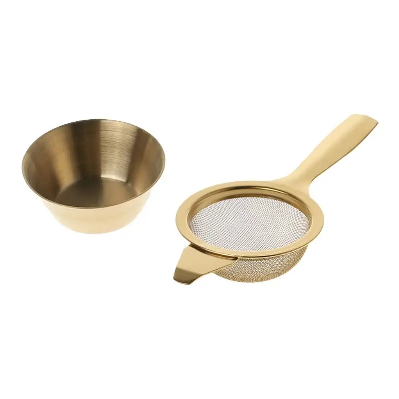 

Stainless Steel Mesh Tea Infuser Metal Cup Strainer Strainer Loose Leaf Filter With Handle Kitchen Tool