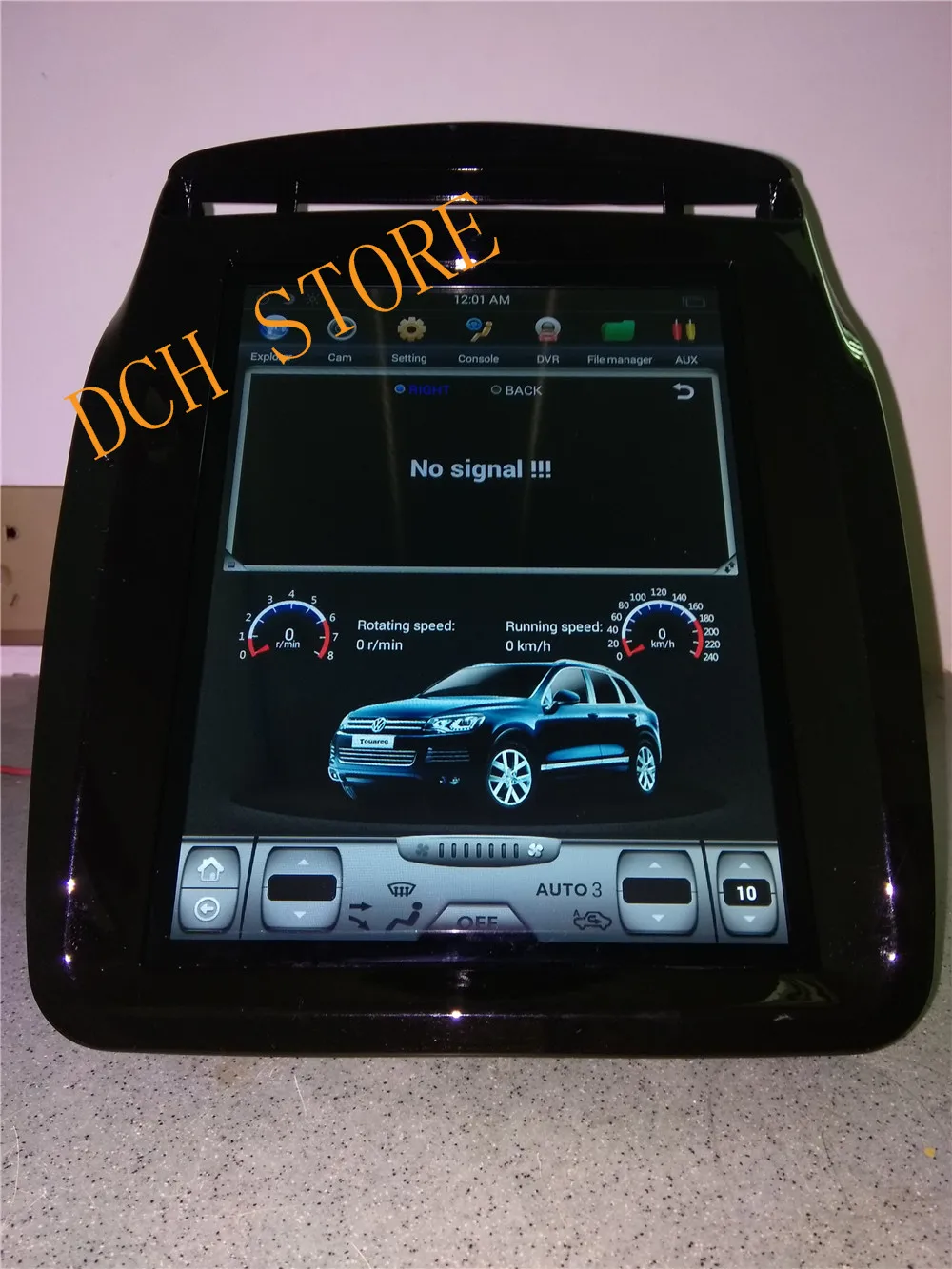 10,4 ''вертикальный экран Tesla стиль Android 8,1 автомобильный DVD gps для Volkswagen touare g 2010 2011 2012 2013 PX6