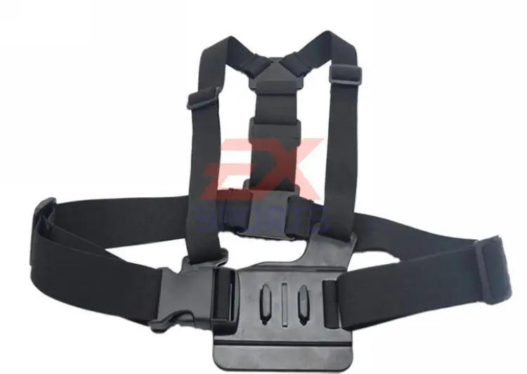 

1X Chest Camera Holder Strap Harness For Cycling Skiing Sports DV Shoulder Mount Bag Adapter Free Shipping ES1218