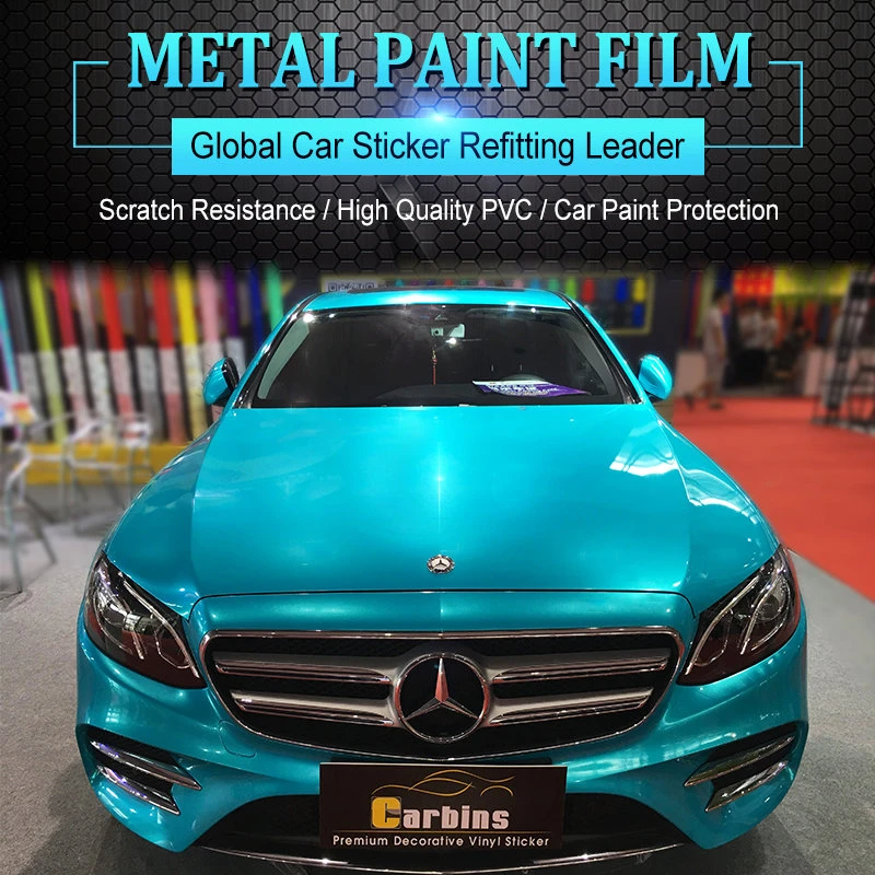 Netto Groene bonen Schiereiland Carbins Vehicle Wraps Film Metal Paint Turquoise Color|metal paint|metal  filmmetal color - AliExpress