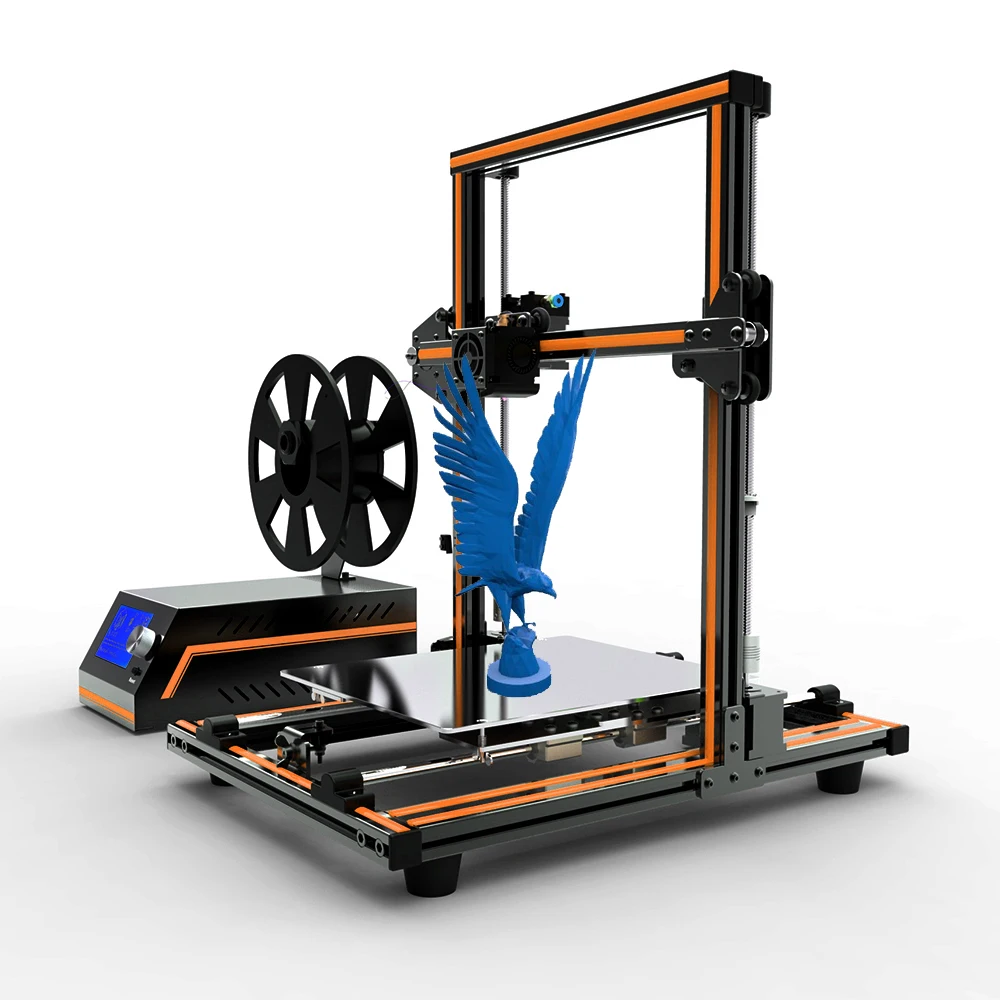 Impresora Anet E12 E16 3D preensamblar boquilla de extrusión DIY de alta precisión Reprap Prusa i3 3D Impresora con 10m filamento Impresora 3D - 4