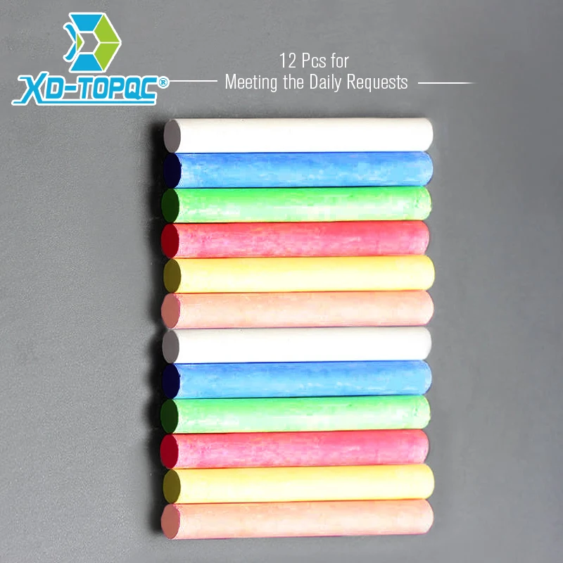 Chalk Pen Drawing Chalks For Blackboard 6 Colors Stationary Office School Supplies Accessories 12 pcs/Lot liquid chalk pen chalk pencils chalk pens drawing chalk