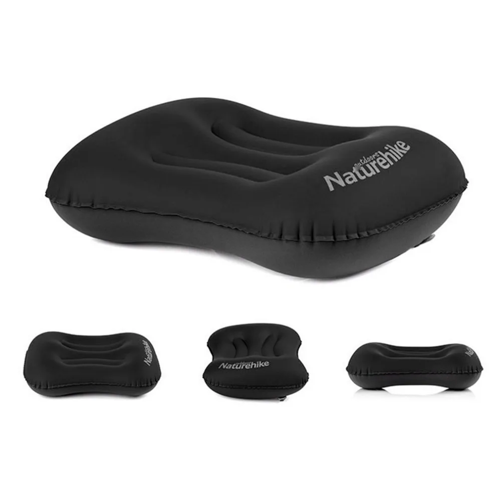 

2018 Inflatable Camping Travel Pillow Thicken Warm Comfortable Pillow With Pillow Cover Dust-proof Anti-dirt Pillowcase