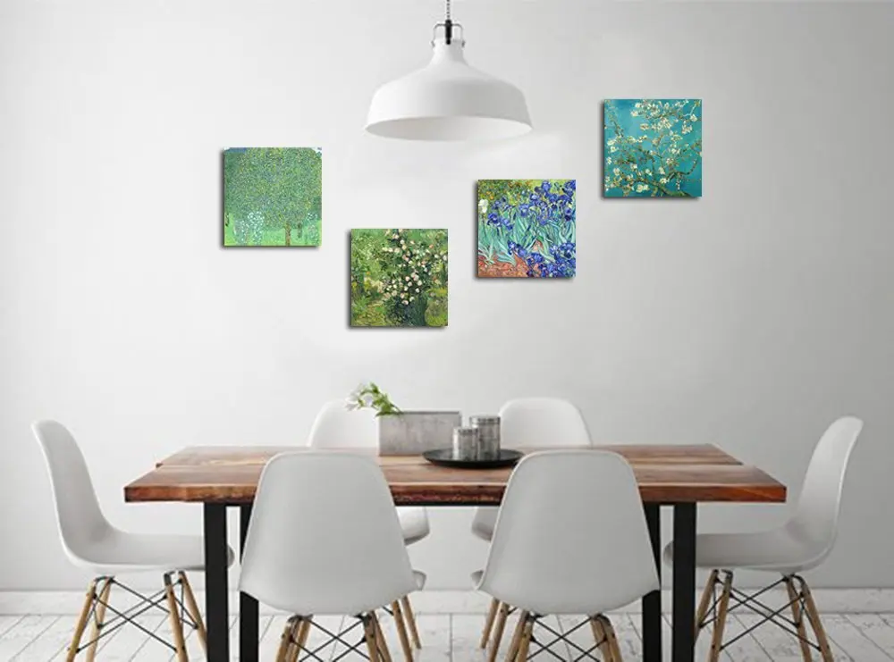 4Pcs-Sets-Huge-Modern-Wall-Art-Home-Decor-Giclee-Prints-Artwork-Almond-Blossom-and-Irises-by (3)