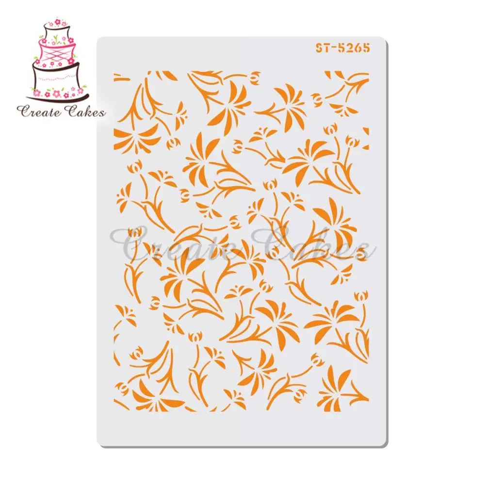 

Flower Design Stencils For Walls Painting Scrapbooking Stamp Album Decorative Embossing DIY Craft Paper Card Flower Template