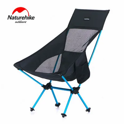 Ferramentas de Acampamento ao ar Cadeira de Pesca Cadeiras de Acampamento Cadeira de Encosto Naturehike Livre Dobrável Ultra-leve Portátil Piquenique Praia Caminhadas