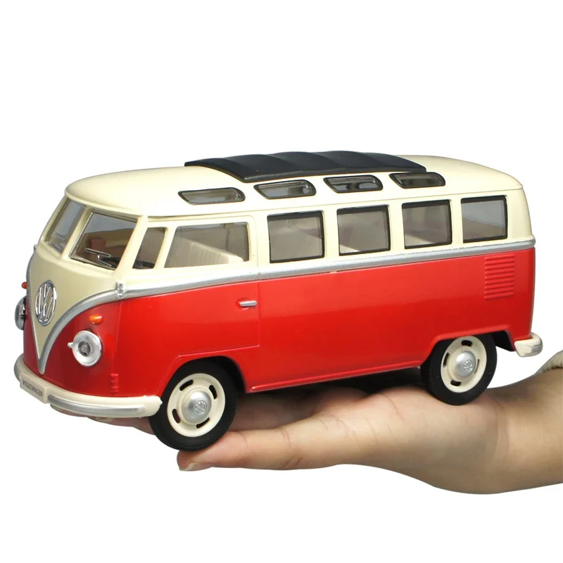 1:24 VW T1 автобус классический фургон литой под давлением сплав модель оттяните