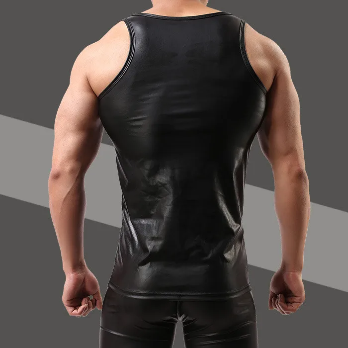 leather vest 