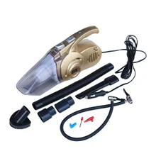 high-power multifunctional Digital display Four in one 4in1 washable dry wet dual purpose vehicle vacuum cleaner inflator pump
