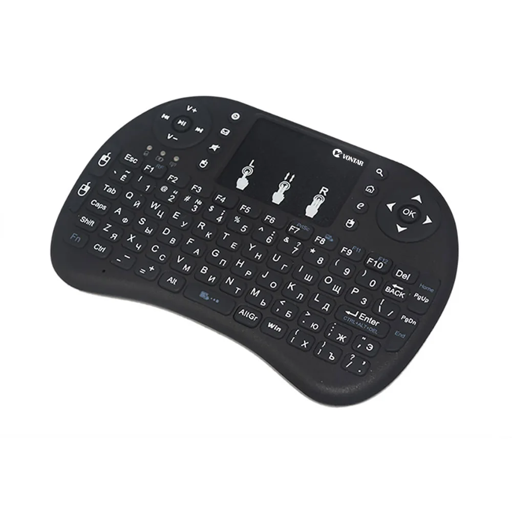 Мини клавиатура VONTAR i8 Беспроводная с тачпадом 2 4 ГГц|mini wireless keyboard|mini keyboard 2.4ghzwireless |