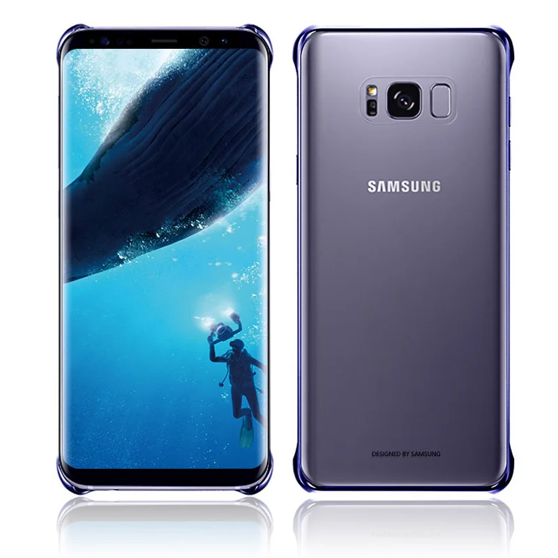 Samsung противоударный мягкий чехол для телефона в виде ракушки для samsung S8 S8 Plus S8+ S8plus SM-G Невидимый термополиуретановый Чехол для мобильного телефона с 6 цветов