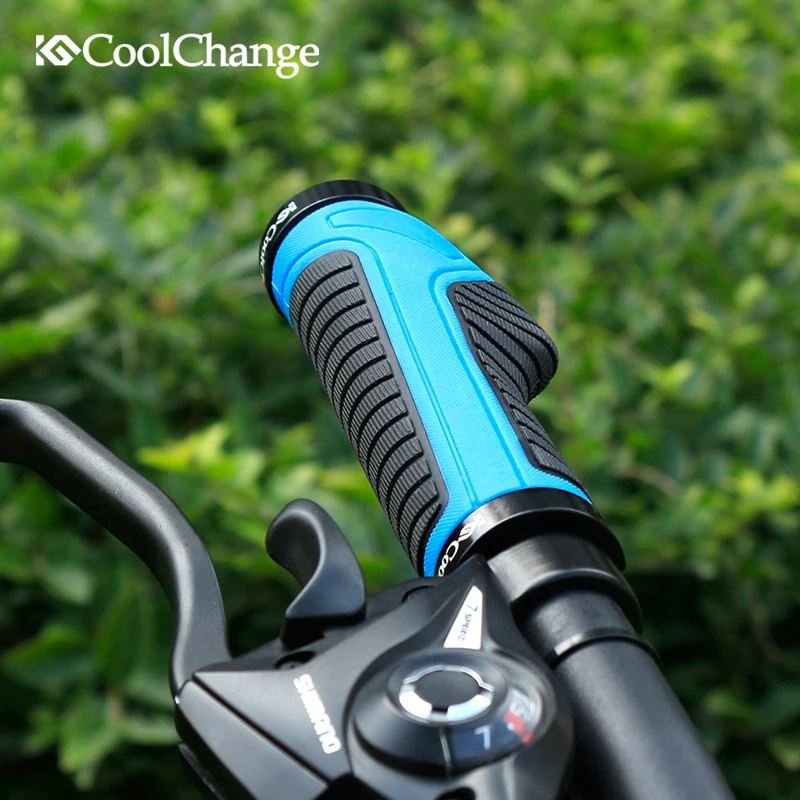 CoolChange велосипедные эргономичные ручки для горных велосипедов с двусторонним