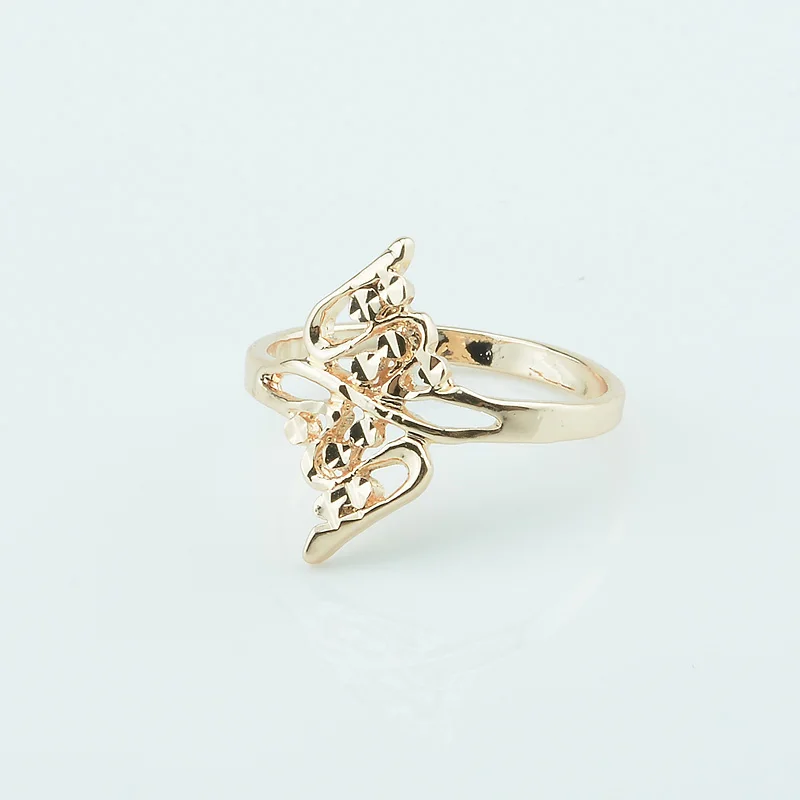 Fashion Jewelry Women Girls Special Designed Without Stone 585 Gold