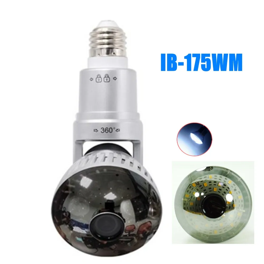 IB-175WM лампа, белый светильник, беспроводная ip-камера HD 720 P, домашняя охранная камера наблюдения, wifi, ip-камера с управлением через приложение/Обнаружение движения