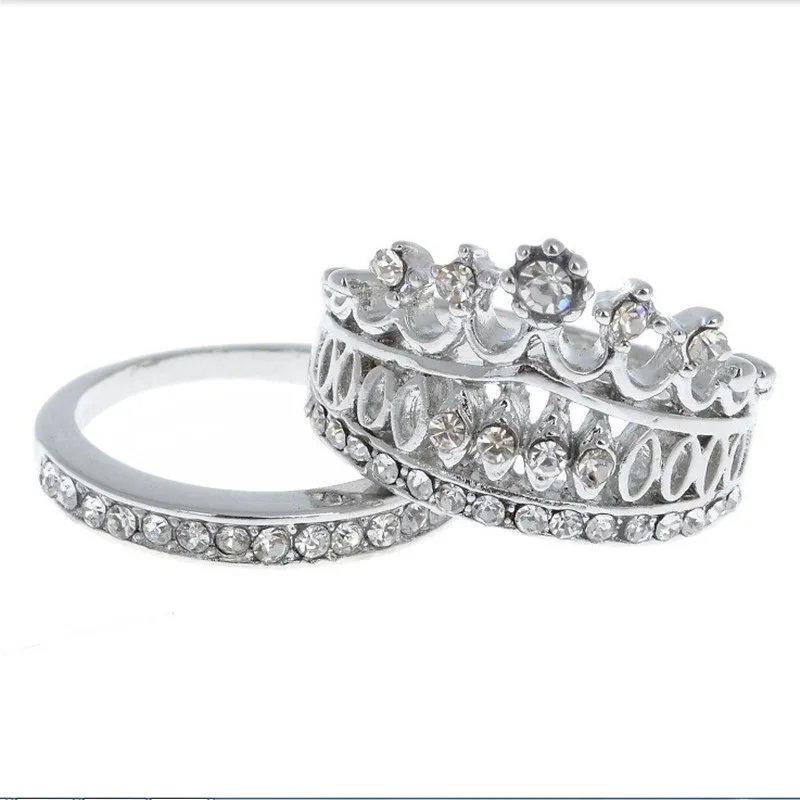 ring kroon zilver ring kroon zilver