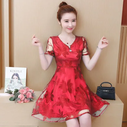

Summer Lace Children Vestidos Floral Print Teenager Dress Chiffon Kids Girls Wedding Dresses Big Child Party Dress Girls Costume