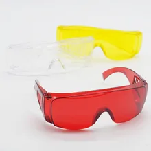 Стоматологическая клиника поставляет красный/желтый/белый защитные очки для стоматологии отверждения светильник