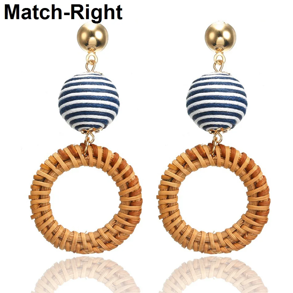 

Match-Right Trendy Earrings for Women Long/Dangle/Hanging/Ethnic/Bamboo/Circle/Drop/Women Earrings Pendant Jewelry female ySP591