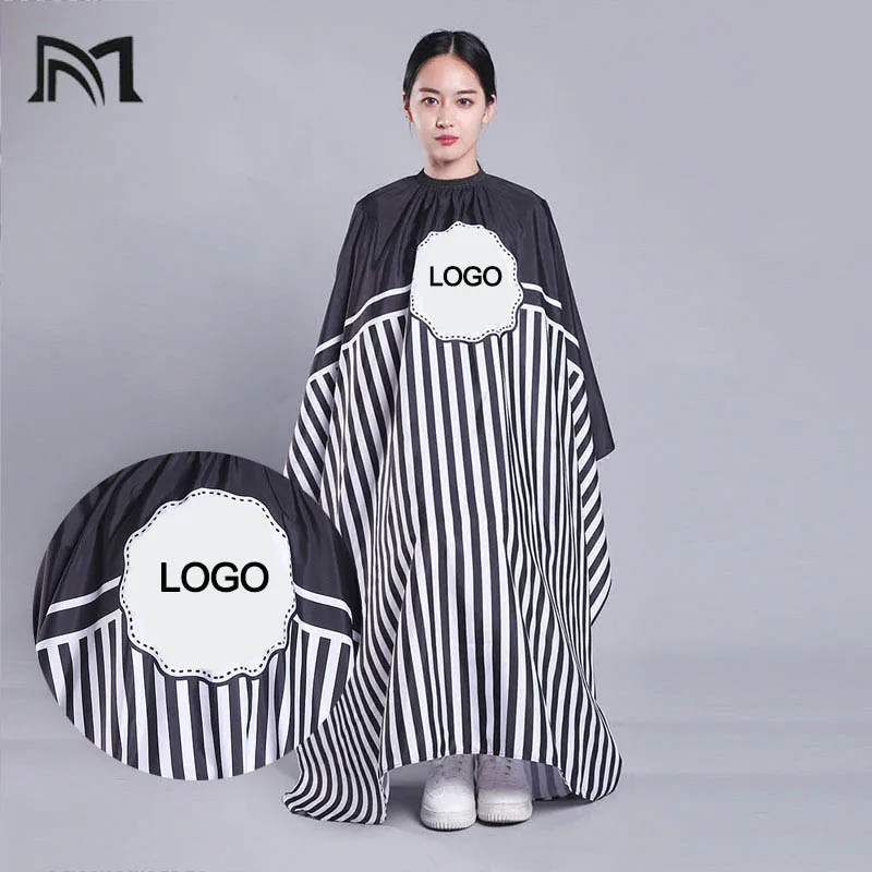 

Customizable plus logo 140*160CM Hairdresser Capes Salon Barber Cutting Hair Waterproof Cloth Salon BarberHairdresser Hair Dress