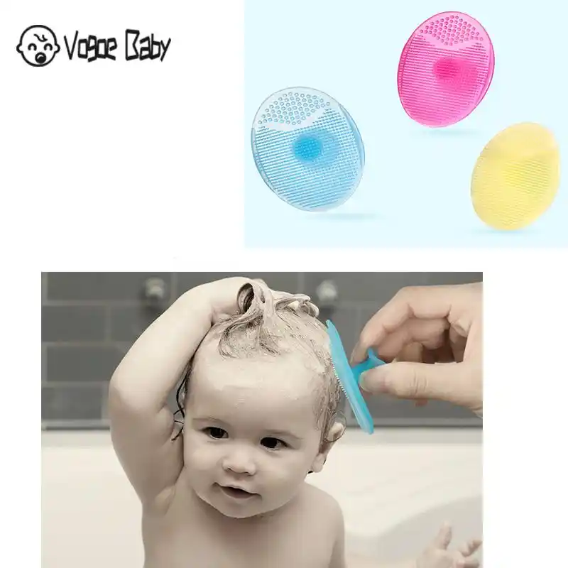silicone baby hair brush