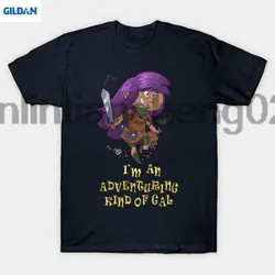 GILDAN Приключения Gal футболка