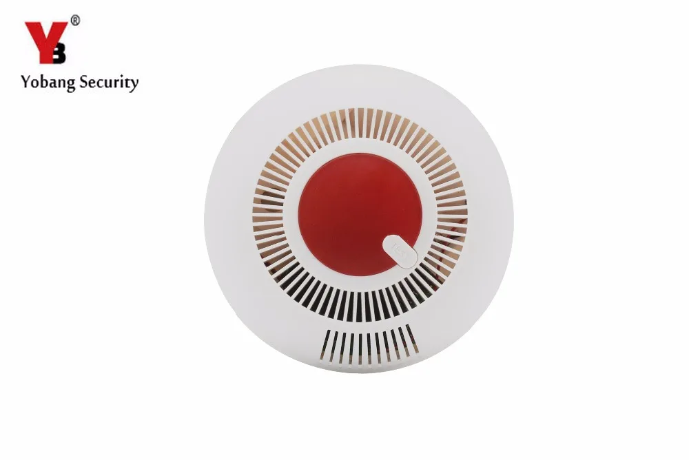 

YobangSecurity Standalone Photoelectric Independant Smoke Alarm Fire Smoke Detector Sensor Home Security System for Home Kitchen
