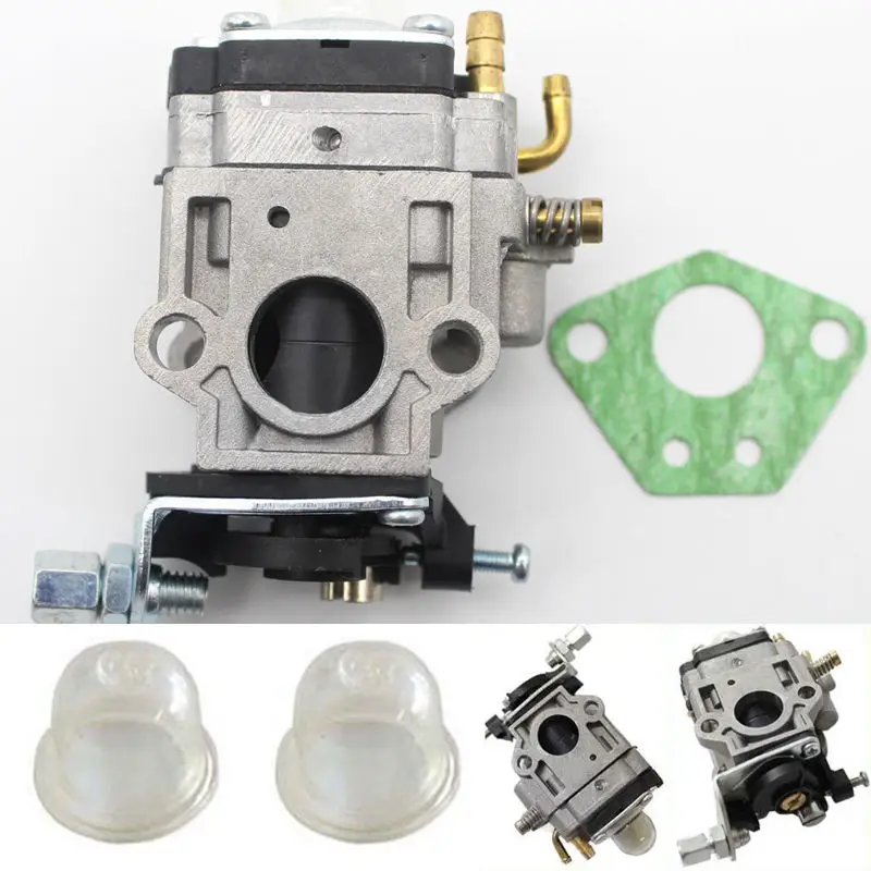 cheap 15mm Carburetor Carb Set For Trimmer Brush Cutter Chainsaw Lawn Mower BB NMN