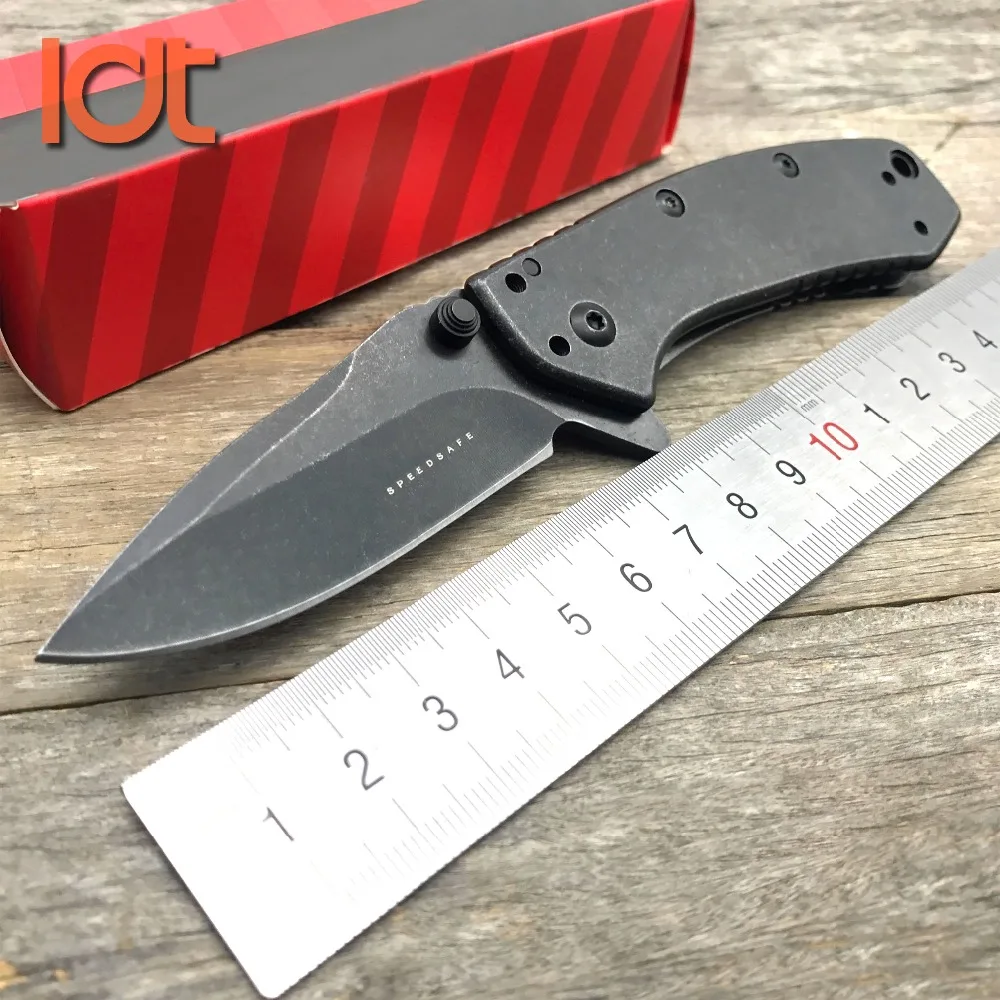 

LDT Cryo 1555 Tactical Folding Knife 8Cr13Mov Blade Steel Handle Rescue Camping Survival Outdoor Knife Pocket Flipper EDC Tools