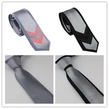 Для Мужчин's Галстуки для костюма дизайн границы черный/серебряный с серым/розовой полосатой футболки Тонкий галстук 6 см рубашек свадебное платье галстук Gravatas