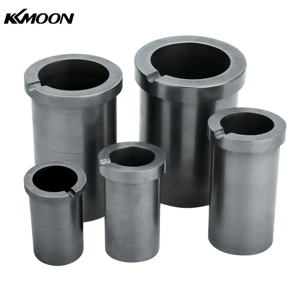 

KKmoon High-purity Melting Graphite Crucible for High-temperature Gold and Silver Metal Smelting Tools